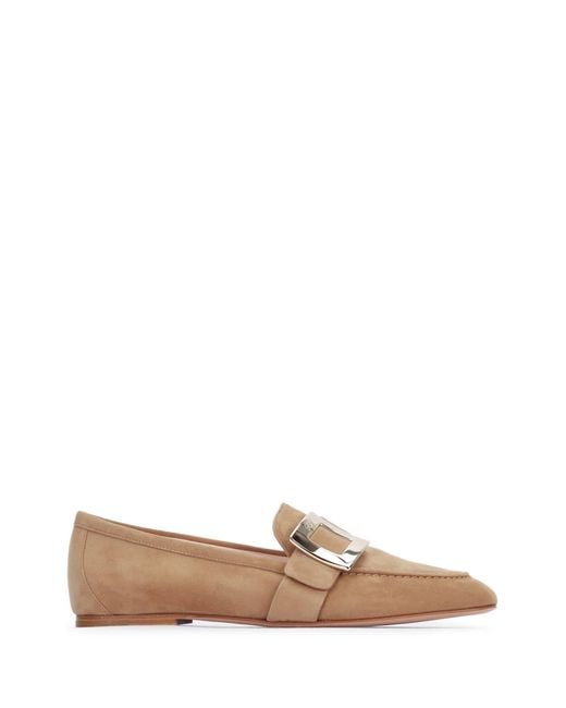 Tod's Brown Suede Loafers