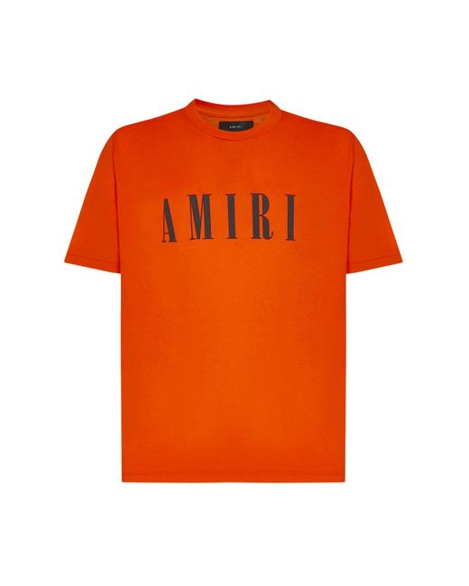 Amiri Orange T-shirt for men