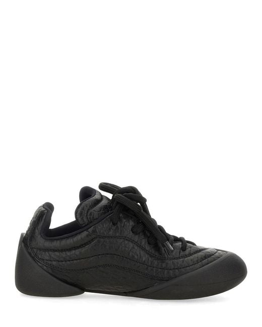 McQueen Black Flexion Sneaker L1 Mutton Trainers