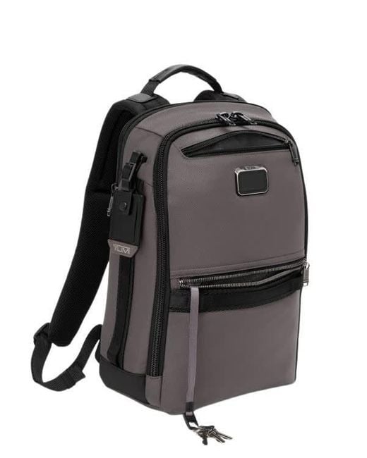 Tumi Black Dynamic Backpack for men