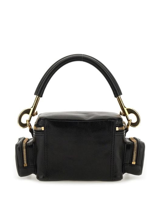 Chloé Black Leather Camera Bag Domestic Shoulder