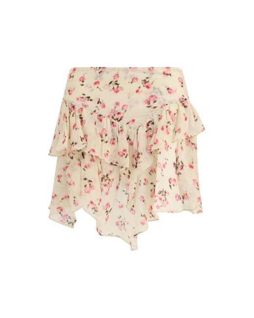 Isabel Marant Natural Skirt Lolita Viscose