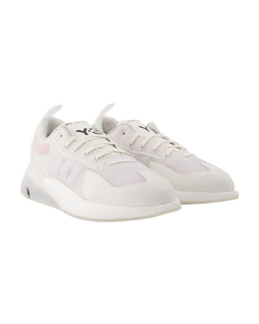 Y-3 White Marathon Tr Sneakers
