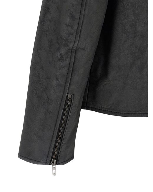 DIESEL Gray L-Evert-A Puffer Jackets for men