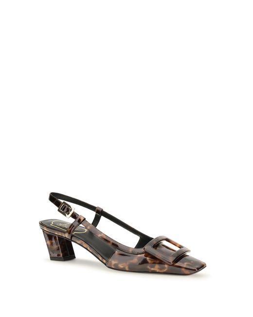 Roger Vivier Black Pumps Belle Vivier Tortoiseshell
