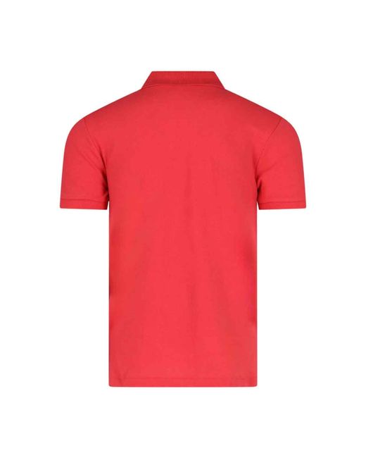 Ralph Lauren Red Logo Polo Shirt for men