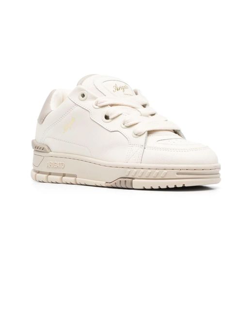 Axel Arigato White Area Haze Low-Top Sneakers
