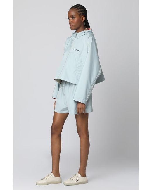 Fendi Blue Techno Fabric Shorts Polyester
