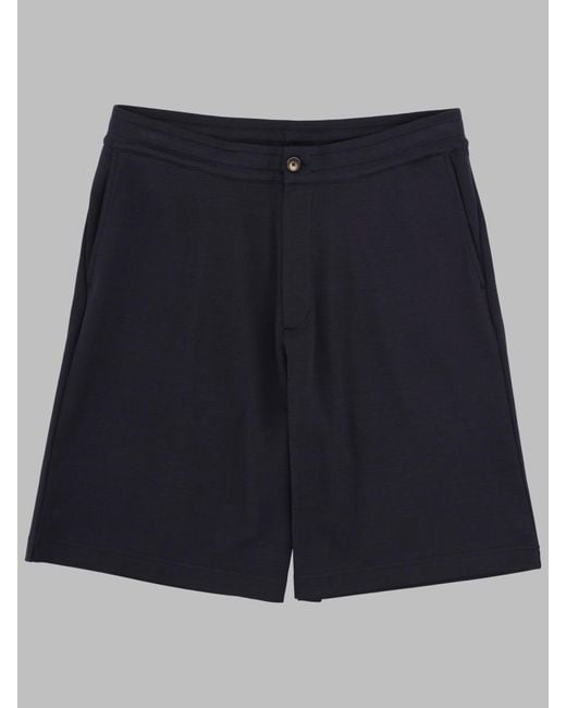 Herno Blue Shorts Cotton for men