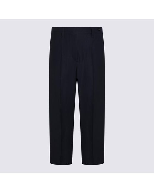 Brunello Cucinelli Blue Trousers _Vi Li