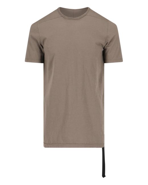 Rick Owens Gray Luxor Level T-Shirt for men