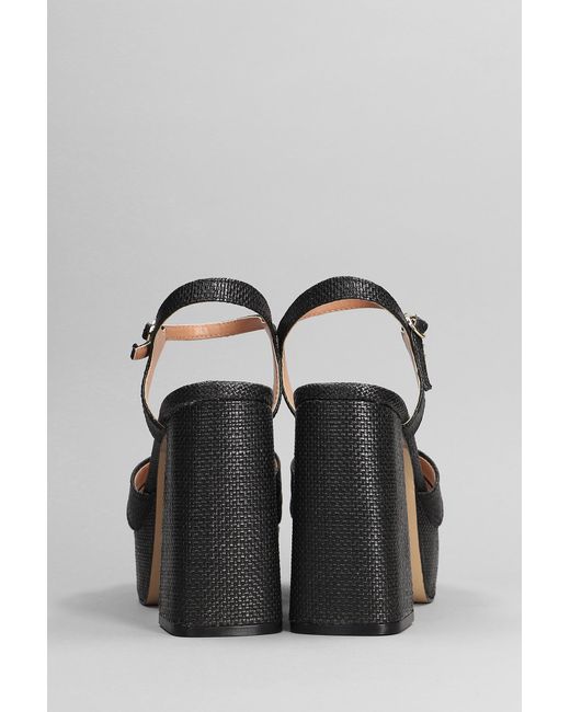 Bibi Lou Black Arden Sandals