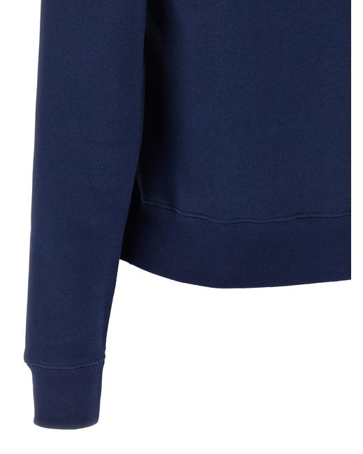 Valentino Garavani Blue Chez Sweatshirt Cotton