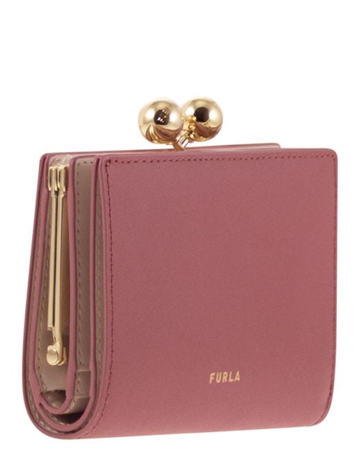Furla Purple Dots