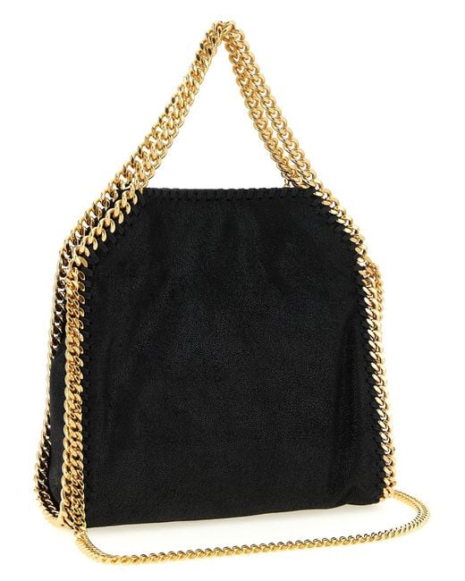 Stella McCartney Black 'Falabella' Mini Shoulder Bag