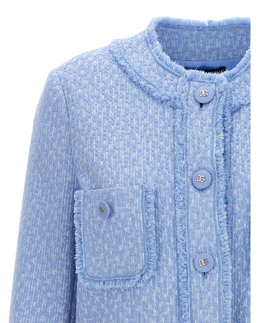 Dolce & Gabbana Blue 'Rachel' Jacket