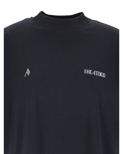 The Attico Blue Logo T-shirt