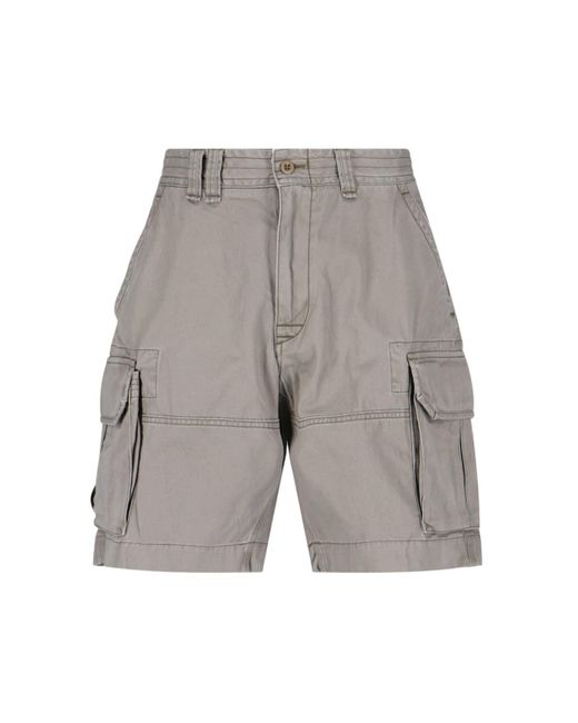 Polo Ralph Lauren Gray Knee-length Cargo Shorts for men
