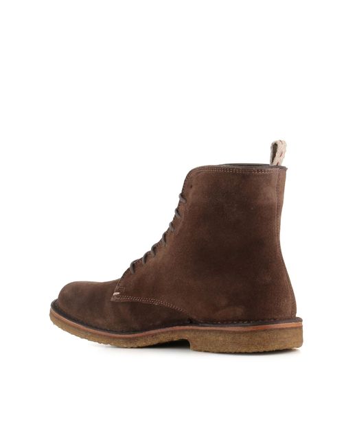 Astorflex Brown Lace-Up Bootlex for men