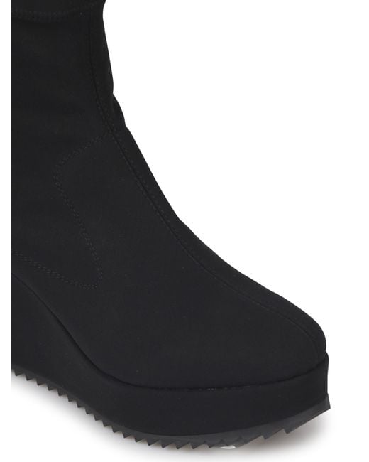Pedro Garcia Wedge Ankle Boots in Black Lyst UK