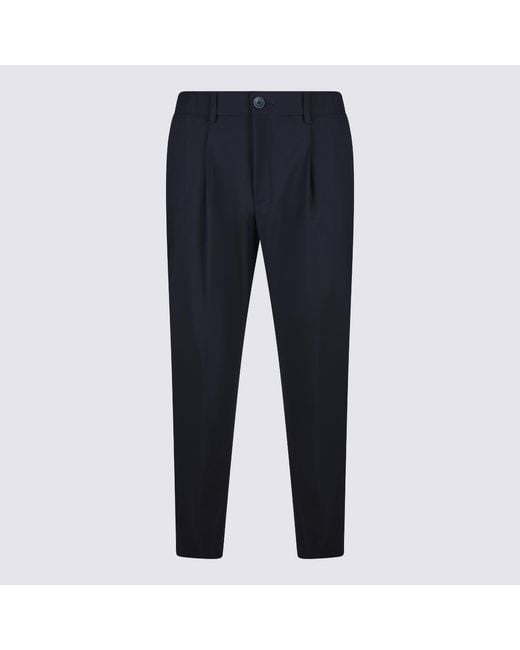 Herno Blue Trousers _Pl Wo Ea for men