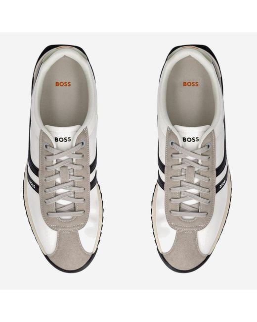Boss White Sneakers Zayn Trainers for men
