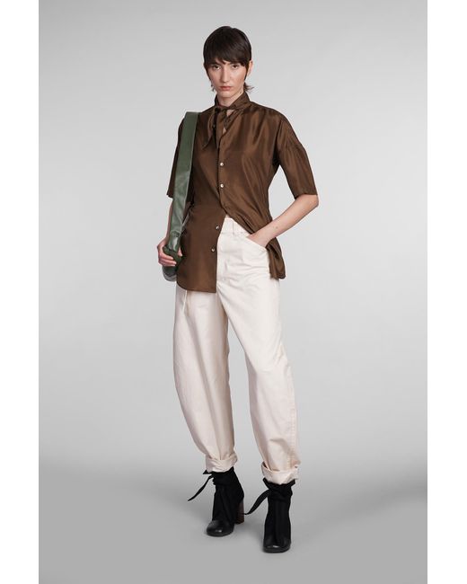 Lemaire Brown Shirt