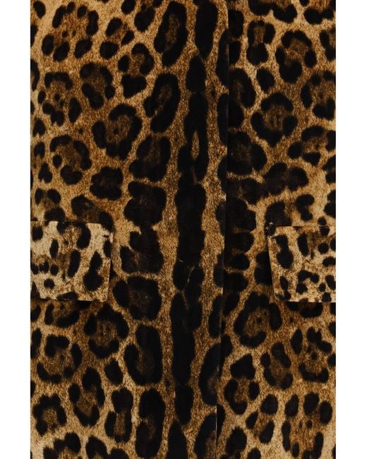 Max Mara Black Printed Smooth Velvet Boxy Jacket Cotton
