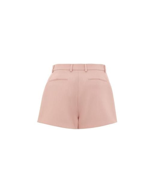 Gucci Pink Wool Shorts