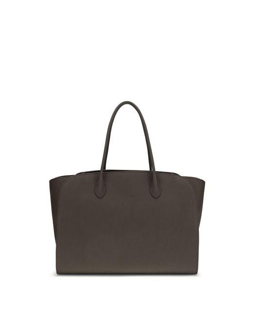 The Row Black Marlo 17 Tote Bag