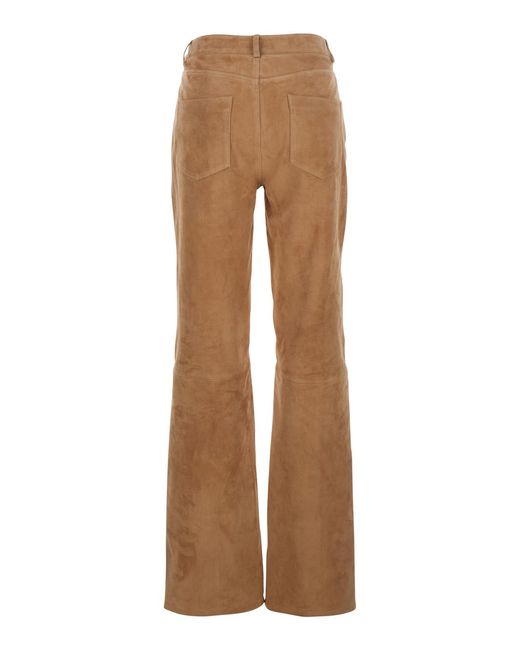 Arma Natural Michela Trousers With Belt Loop