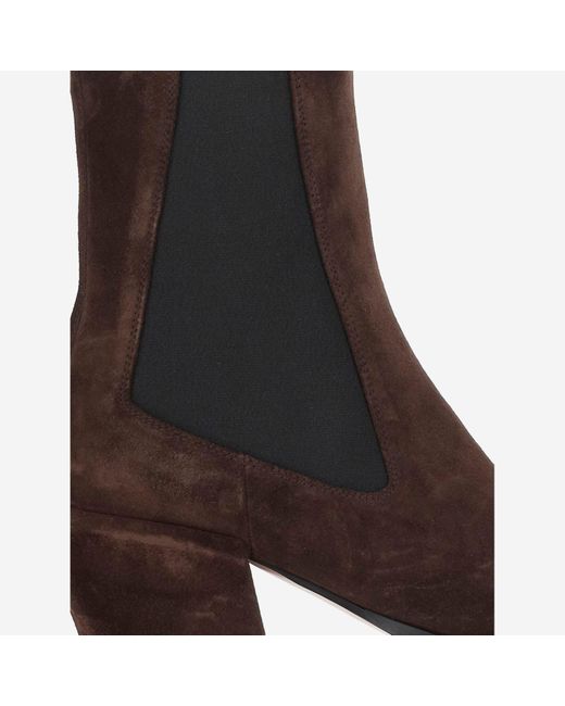 Paris Texas Brown Bettina 50 Leather Ankle Boots