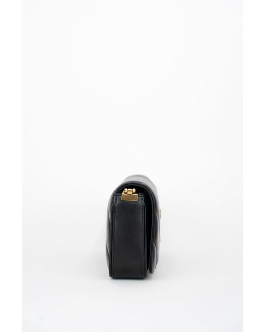 Pinko Mini Love Click Baguette Big Chevron Bag in Black | Lyst