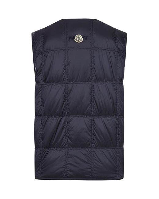 Moncler Blue Genius X Frgmt Vaile Down Vest Jacket for men