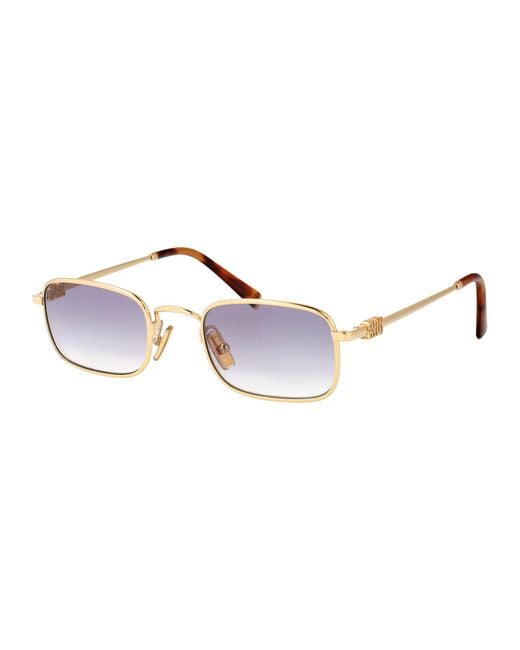 Miu Miu Metallic Sunglasses