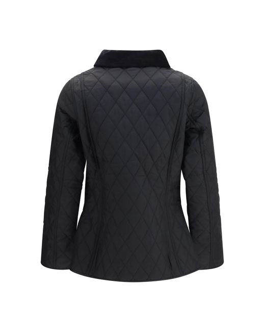 Barbour Black Annandale Quilted Jacket Polyamide
