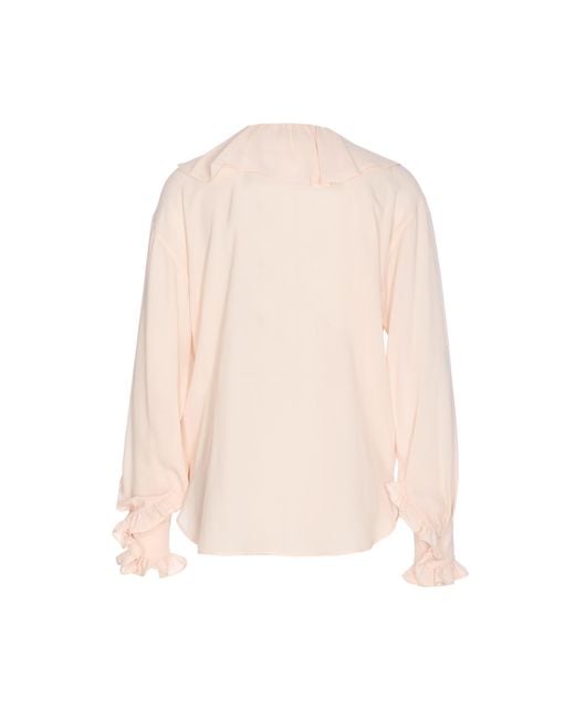 McQueen Natural Shirts Silk