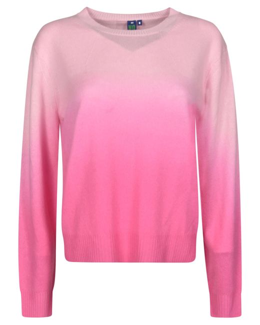 No Name Pink Round Neck Sweater
