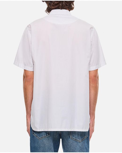 Junya Watanabe White Short Sleeve Patch T-Shirt for men