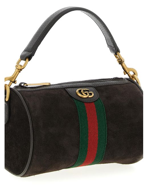 Gucci Black 'Ophidia' Mini Handbag for men