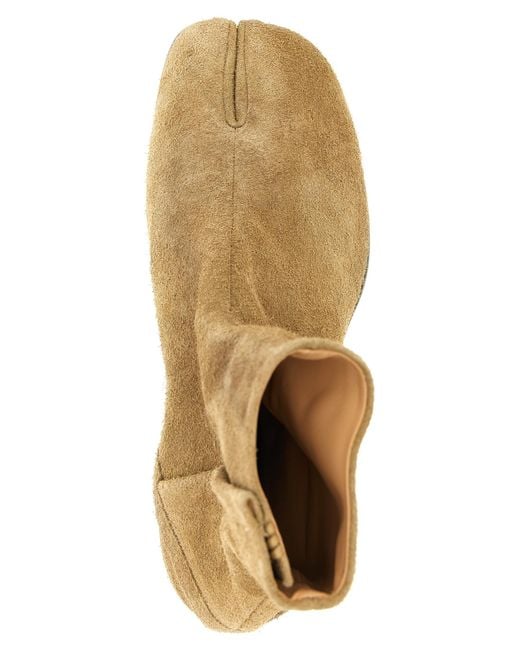 Maison Margiela Natural Tabi' Ankle Boots for men