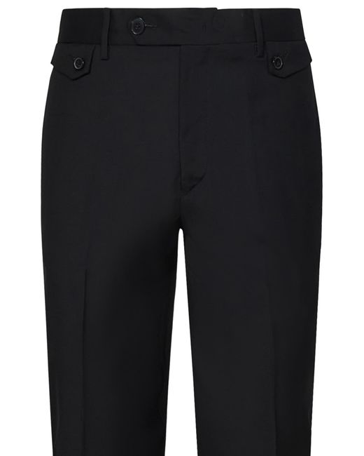Low Brand Black Cooper Pocket Trousers for men