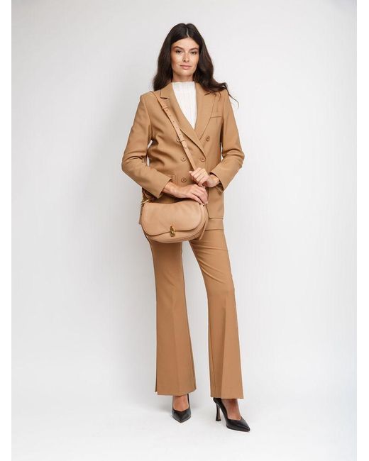 Coccinelle Natural Shoulder Bag Cowhide Shoulder-Bags
