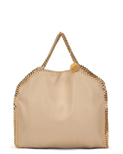 Stella McCartney Natural Tote Bag Falabella Polyester