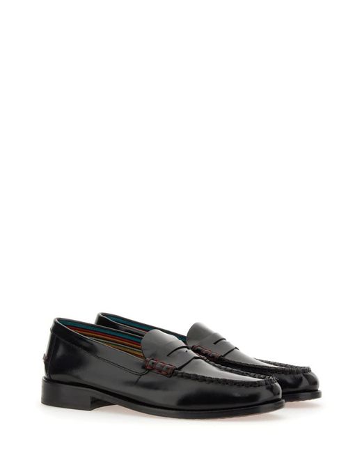 Paul Smith Black Leather Loafer