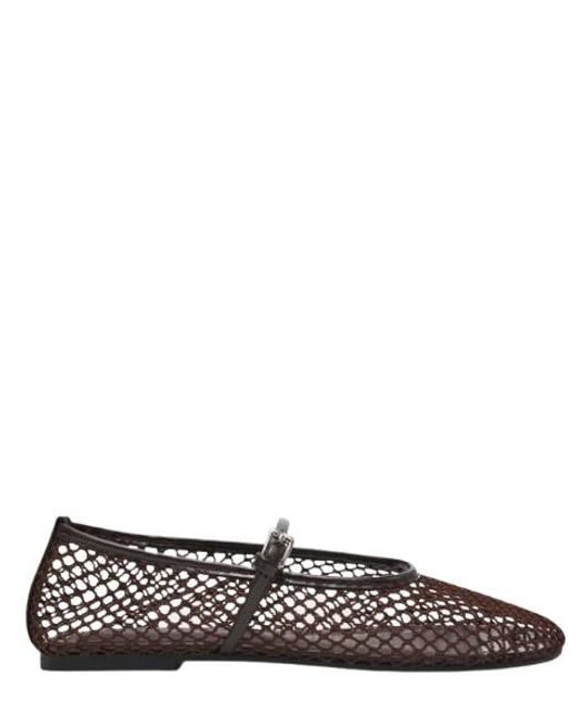 Steve Madden Black Flat Shoes