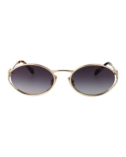 Miu Miu Metallic Sunglasses