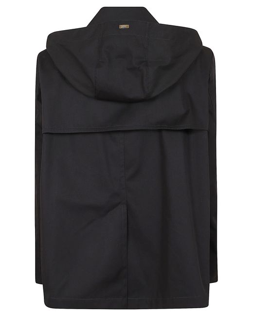 Herno Black Trench