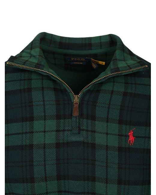 Ralph Lauren Green Watch Cotton Polo Shirt for men