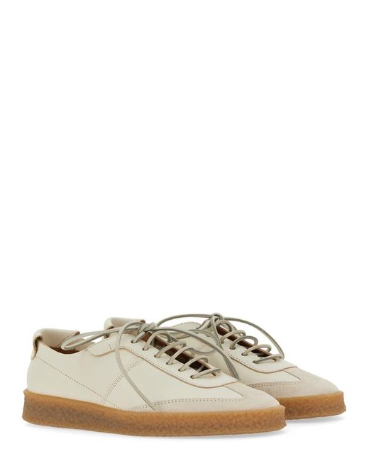 Buttero White Leather Sneaker